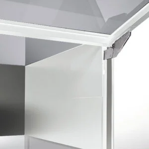 Підйомний механізм для відкидних фасадів KINVARO T-Slim Tipmatic, LF500-1100, Ice